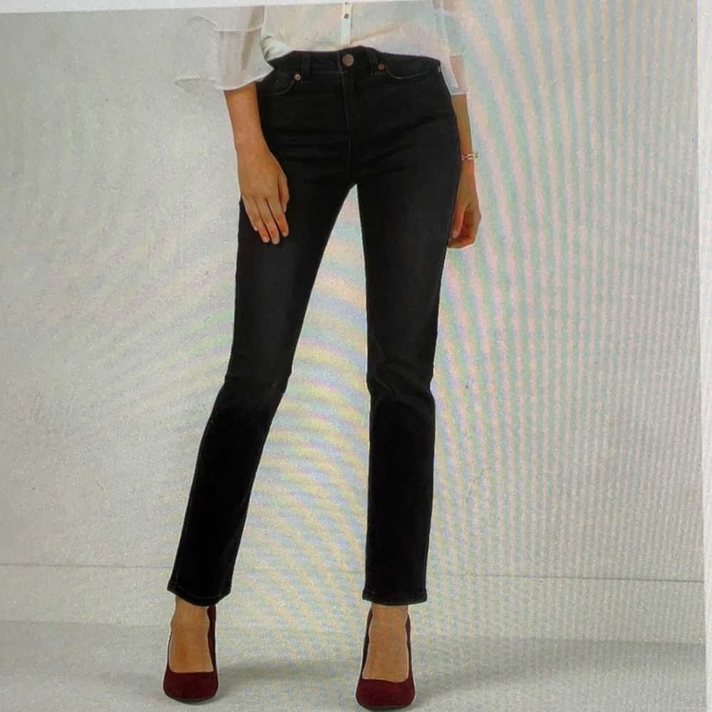 LC Lauren Conrad Black High-Rise Skinny Jeans